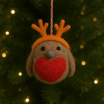 Felt Hanging Decoration - Rockin Robin - Hauslife