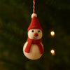 Felt Hanging Decoration - Snowman - Hauslife