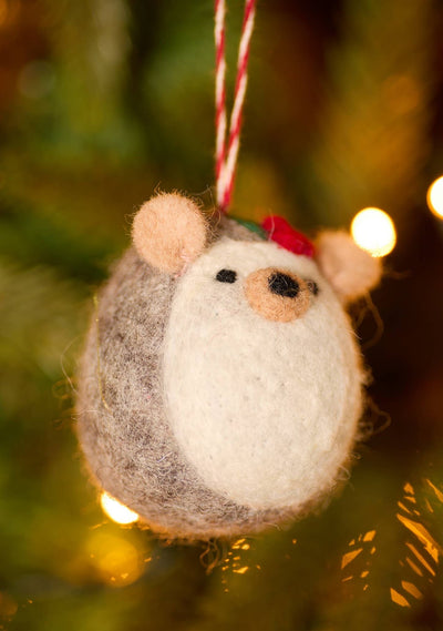Felt Hedgehog Decoration - Hauslife