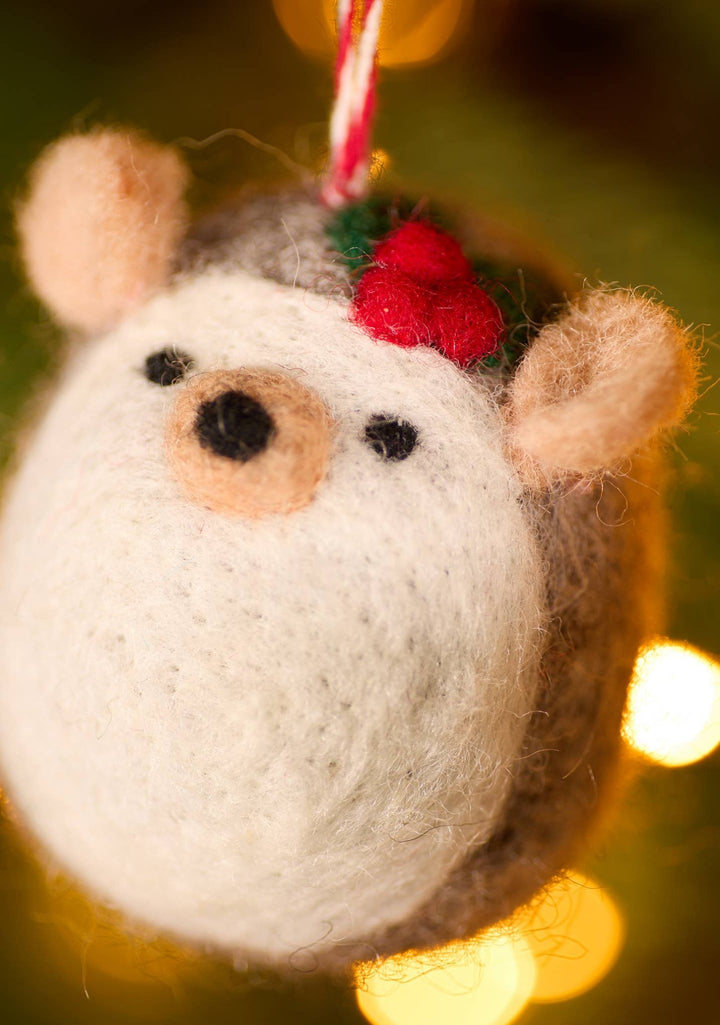 Felt Hedgehog Decoration - Hauslife