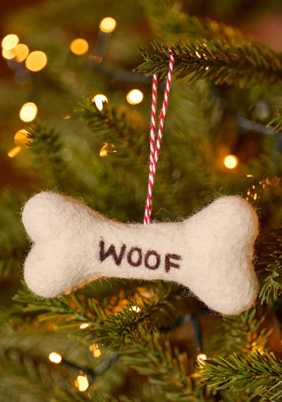 Felt Woof Bone Decoration - Hauslife