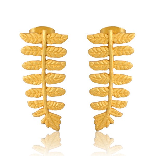 Fern Leaf Earrings - Hauslife