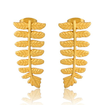 Fern Leaf Earrings - Hauslife
