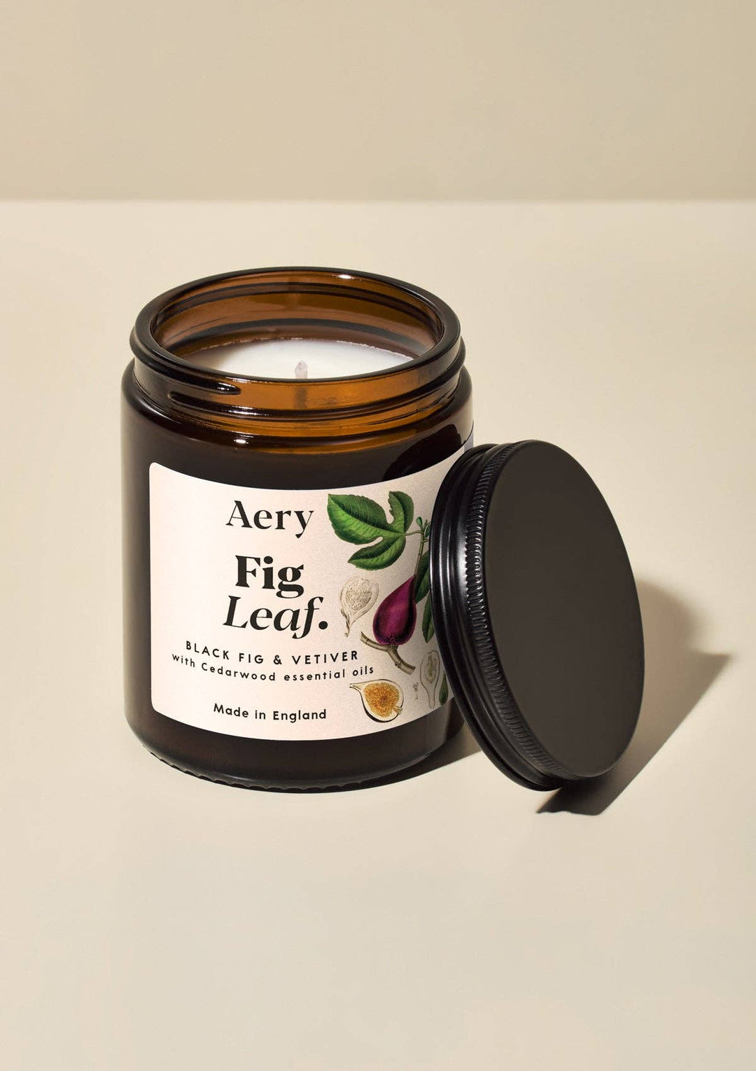 Fig Leaf Scented Jar Candle - Hauslife