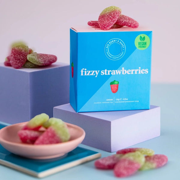 Fizzy Strawberries Giftbox - Hauslife