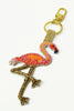 Flamingo Beaded Keyring - Hauslife