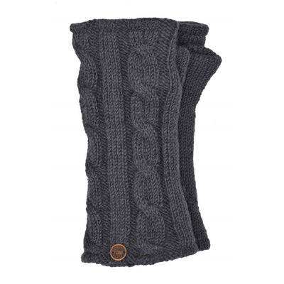Fleece - Lined Wristwarmers - Cable - Hauslife