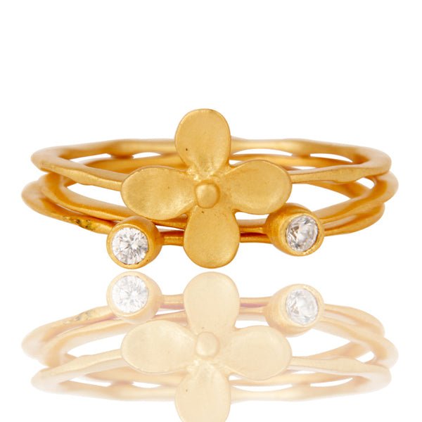Flower Stacking Rings – Hauslife