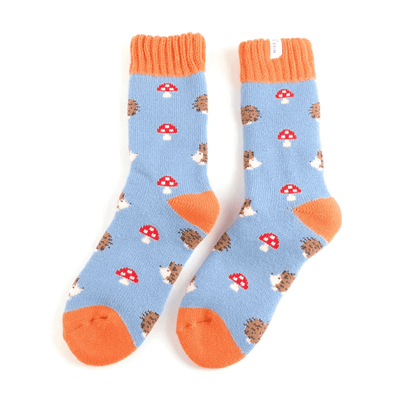 Fluffy Winter Socks - Hedgehogs - Hauslife