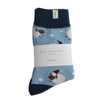 Fluffy Winter Socks - Santa Sheep - Hauslife