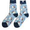 Fluffy Winter Socks - Santa Sheep - Hauslife