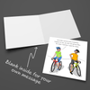 Funny Cycling Birthday Card - Hauslife