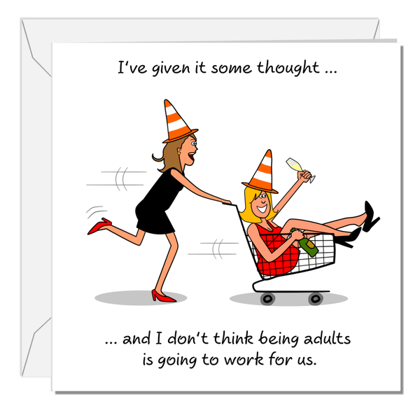 Funny Friends Card - Hauslife