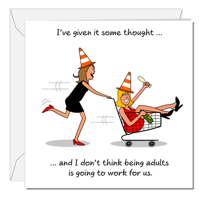 Funny Friends Card - Hauslife