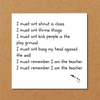 Funny Teacher Card - Hauslife