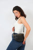 Genuine Italian Leather Half Moon Crossbody Bag - Hauslife