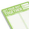 Get Your Shit Together Pad - Hauslife