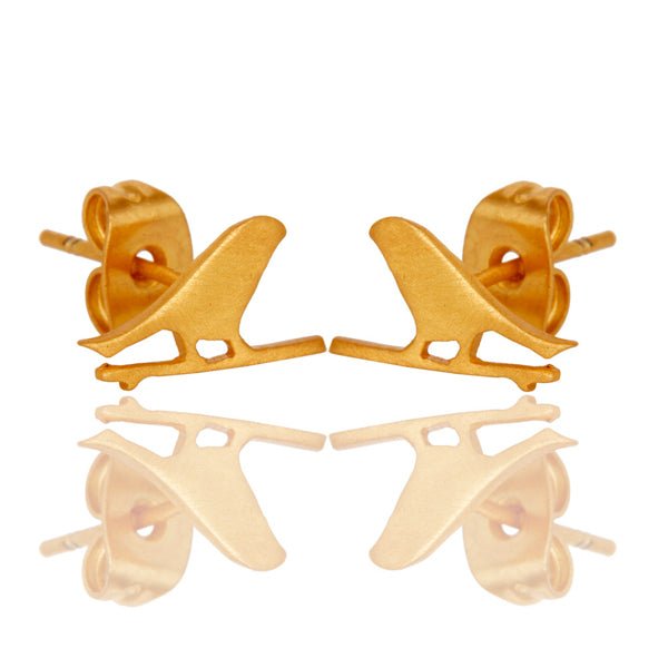 Gold Bird Earrings - Hauslife