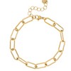 Gold Paperclip Chain Bracelet - Hauslife