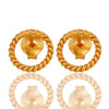 Gold Plated Rope Studs - Hauslife