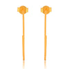 Gold Rectangular Hoop Earrings - Hauslife