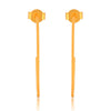 Gold Rectangular Hoop Earrings - Hauslife