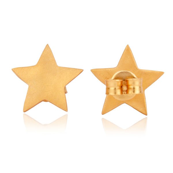 Gold Star Stud Earrings - Hauslife
