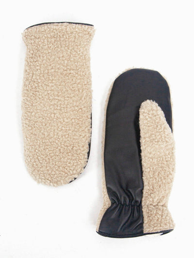 Goldie Mitten Gloves - Cream - Hauslife