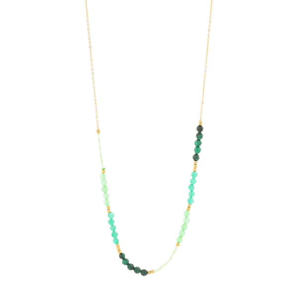 Green Beaded Necklace - Hauslife
