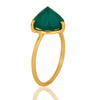 Green Chalcedony Ring - Hauslife