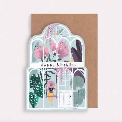 Greenhouse Birthday Card - Hauslife