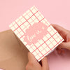Greeting card - 'luv u X' - Hauslife