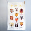 Growlers Animal Cotton Tea Towel - Hauslife