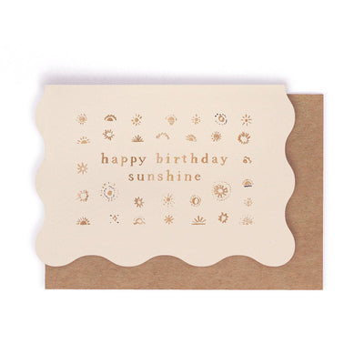 Happy Birthday Sunshine Card - Hauslife