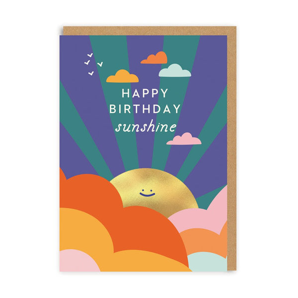 Happy Birthday Sunshine Card - Hauslife