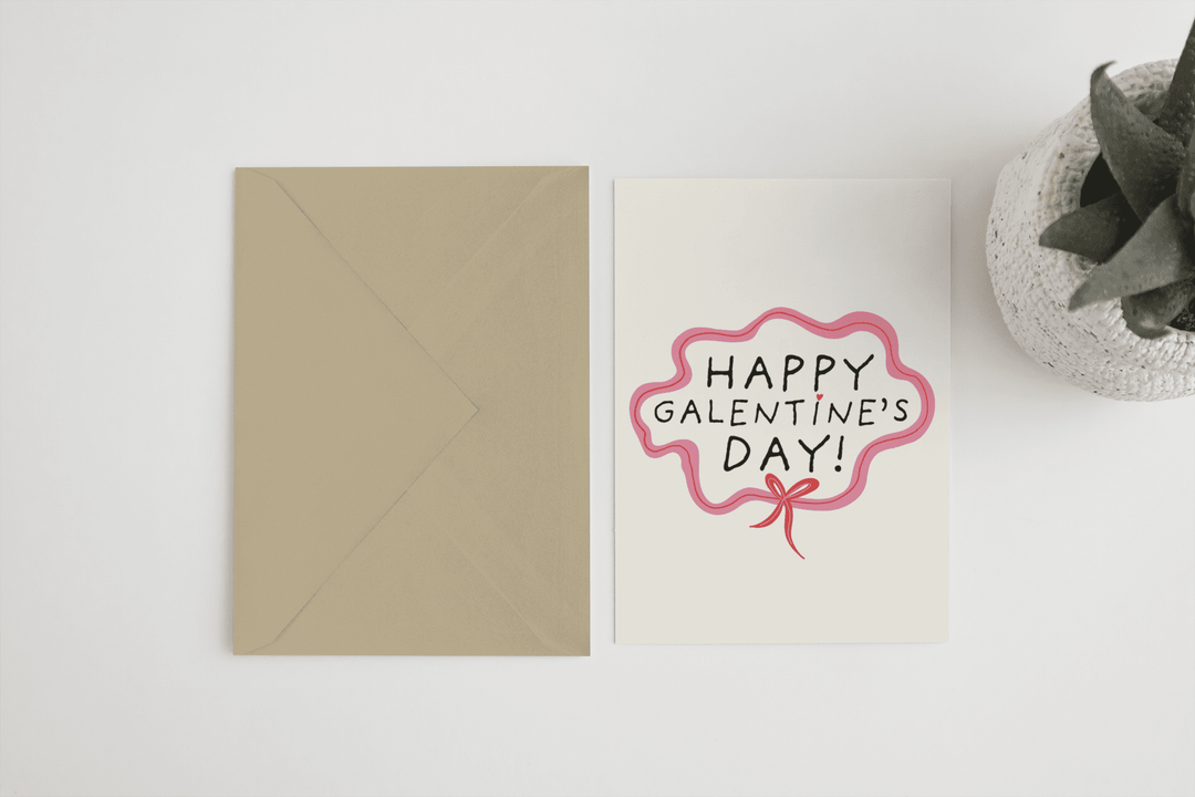 Happy Galentine’s Day A6/5x7 card - Hauslife
