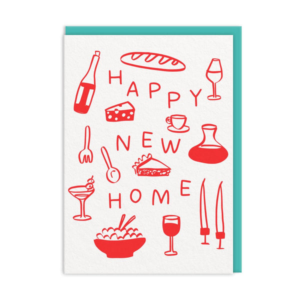 Happy New Home Doodle Card - Hauslife