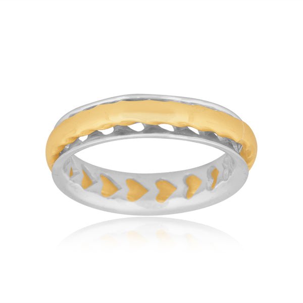 Heart Pattern Spinning Ring – Hauslife