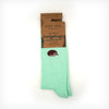 Hedgehog Socks | Ribbed Bamboo Socks | Green Socks - Hauslife