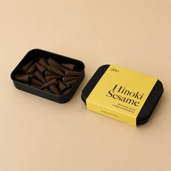 Hinoki Sesame - elsewhere Collection Incense Cones - Hauslife