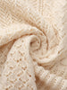 Hollow Knit Tank Top with Ruffle Sleeves - Hauslife
