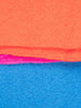 Honor Heavyweight Scarf - Fuchsia Blue, Large Colourblock - Hauslife