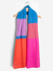 Honor Heavyweight Scarf - Fuchsia Blue, Large Colourblock - Hauslife