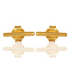 Horizontal Bar Gold Studs - Hauslife