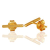 Horizontal Bar Gold Studs - Hauslife