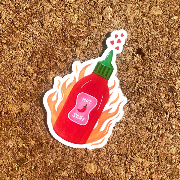 Hot Stuff Chilli Vinyl Sticker - Hauslife