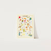 Illustrated Alphabet Art Print - Hauslife