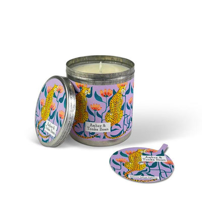 Illustrated Candle Travel Tin - 200ml - Hauslife