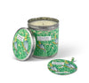 Illustrated Candle Travel Tin - 200ml - Hauslife