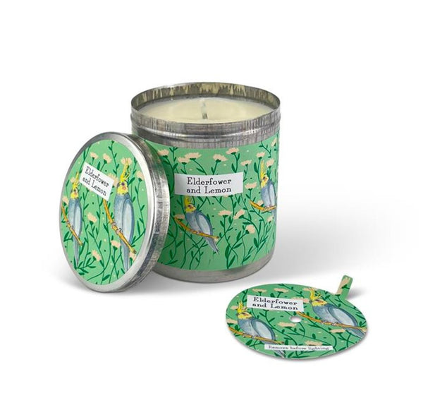 Illustrated Candle Travel Tin - 200ml - Hauslife